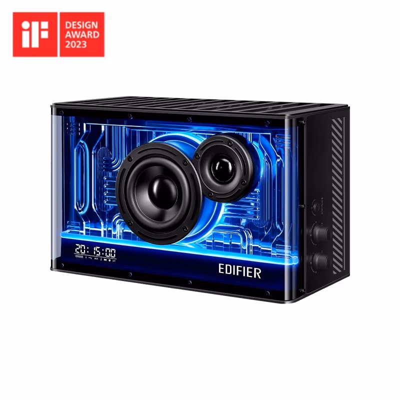 Настольная колонка Edifier QD35 с зарядным модулем GaN / Hi-Res /  40W RMS / Bluetooth Ldac / RGB