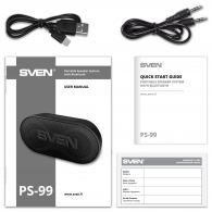 Boxa portabila SVEN PS-99, Black / 10W / Bluetooth / 1800mA*h thumbnav 8