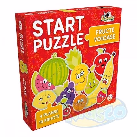 Start Puzzle 4 in 1-Fructe voioase (2017) 