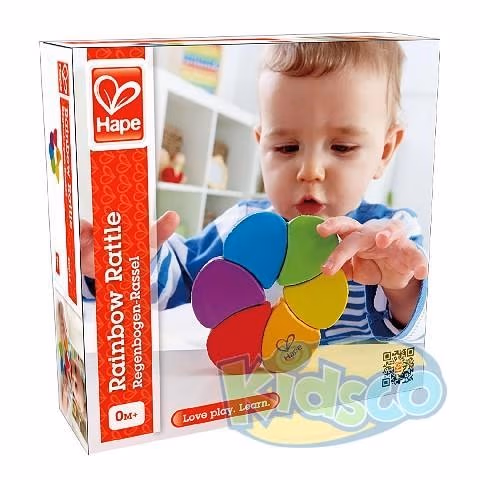 Hape E0014A Rainbow Rattle