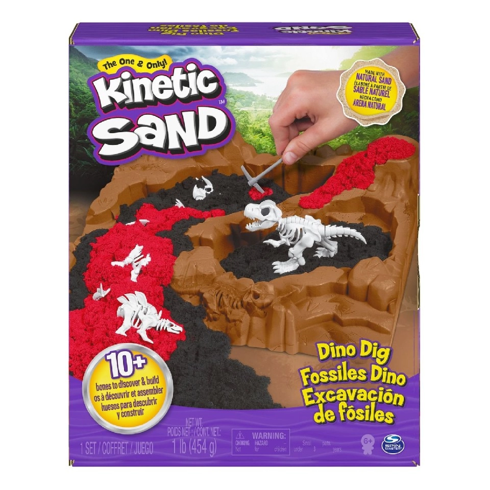 Spin Master 6055874 Kinetic Sand Dino Dig