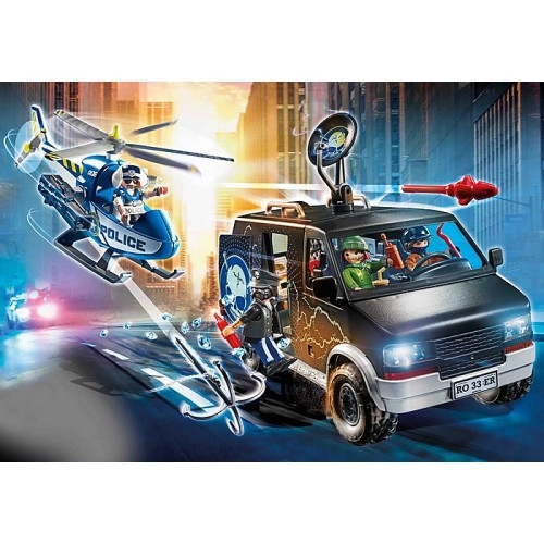 PM70575 Helicopter Pursuit with Runaway Van