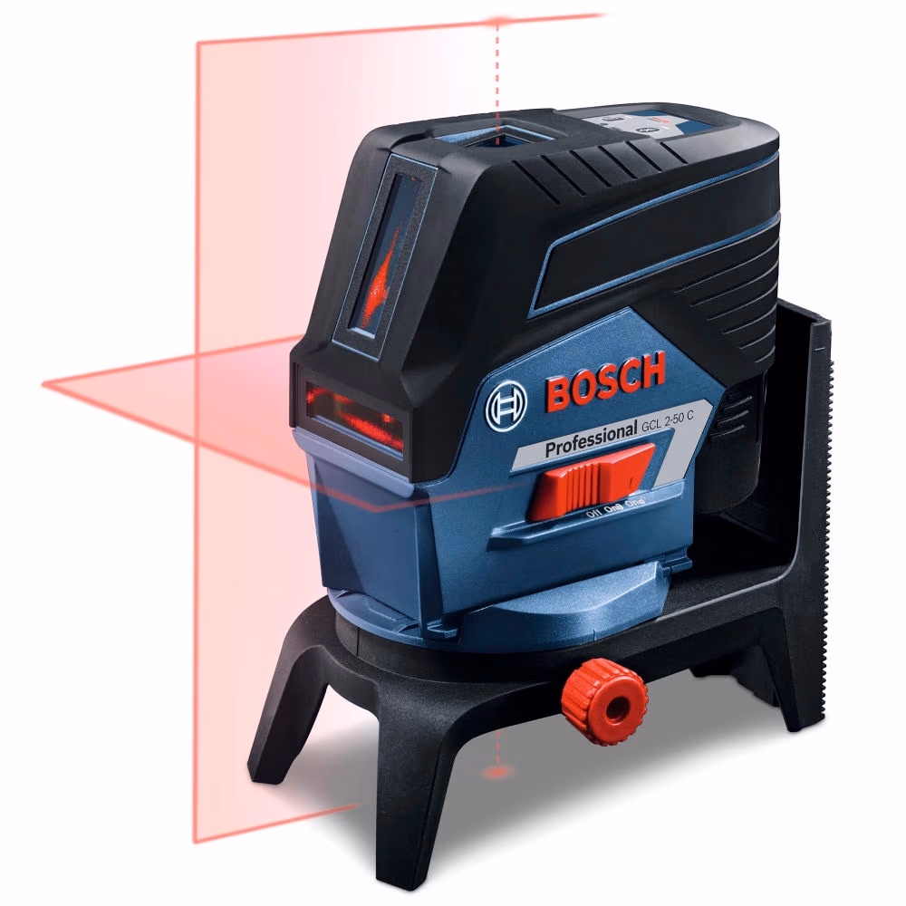 Лазерный линейный нивелир Bosch GCL 2-50 C set BT 150, 0601066G02
