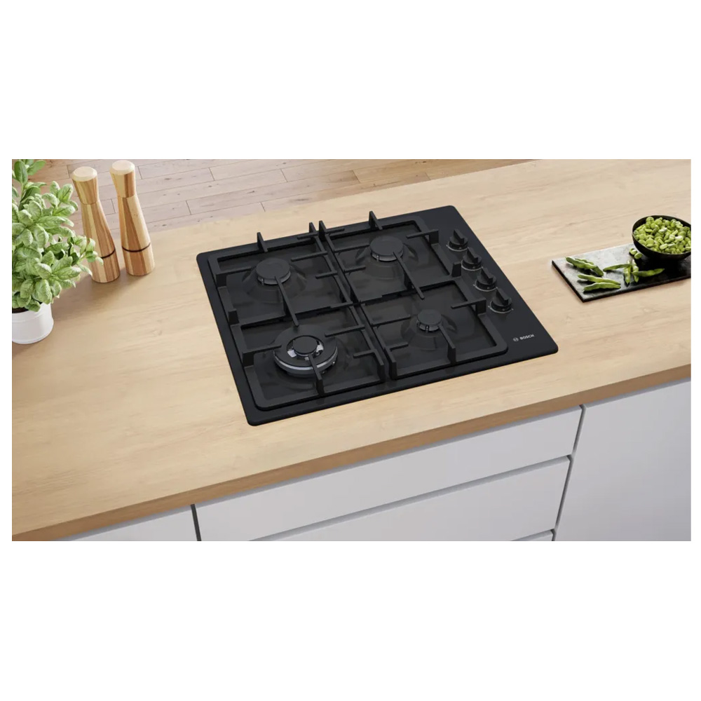 Встраиваемая  газовая панель Bosch PBH6C6K90R photo 6