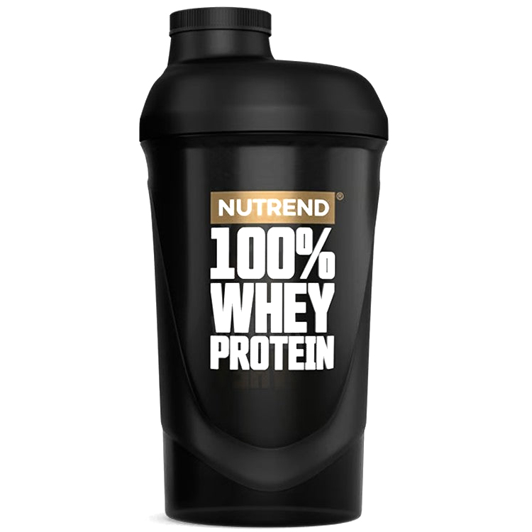 Шейкер Nutrend 100 WHEY PROTEIN BLACK photo 5