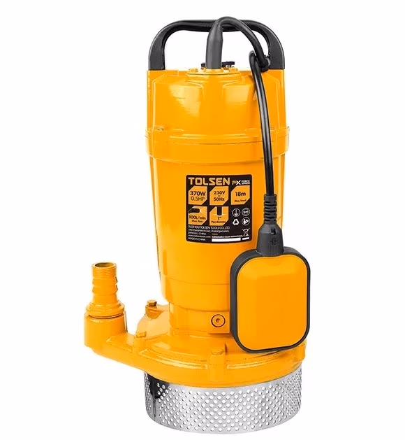 Насос дренажный 18m 370W Tolsen