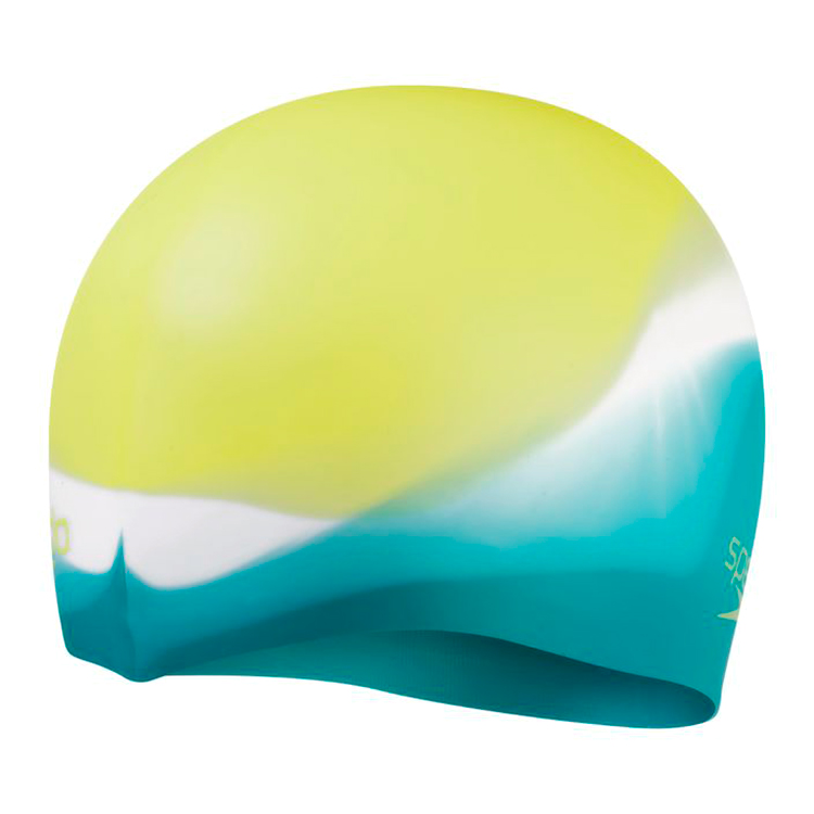 Caciulita p/inot Speedo MULTI COLOUR SILC CAP JU 8-00236714576 Galben-verde photo 2