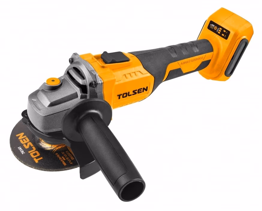 Углошлифмашина (болгарка) аккумуляторная MP20V 115мм без АКБ и З/У Brushless Tolsen