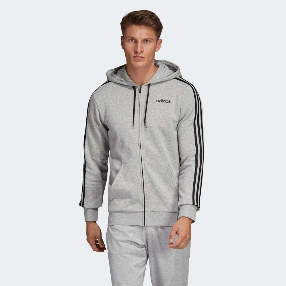 Мужская Толстовка Adidas E 3S FZ FL S Серый    photo 4