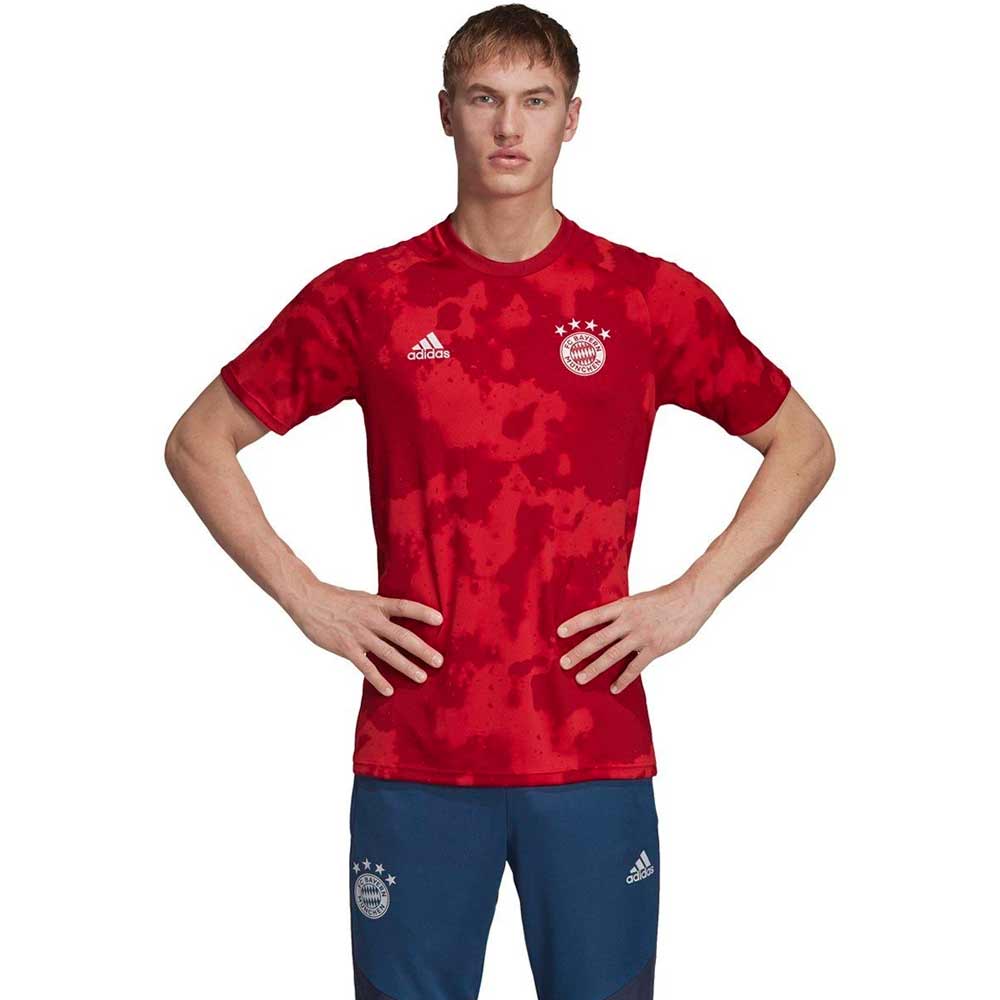 Футболка мужская Adidas FCB H PRESHI S Красный photo 2