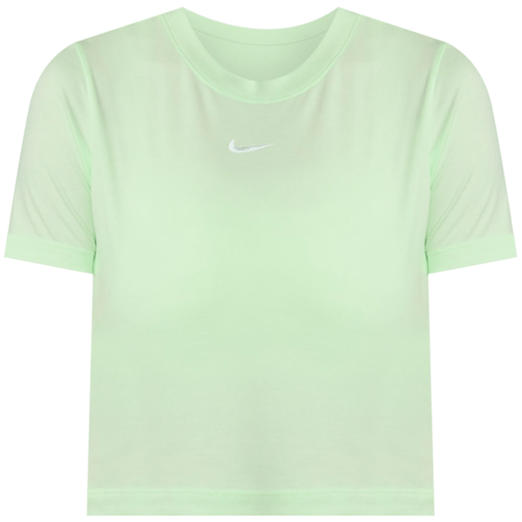Футболка Nike W NSW TEE ESSNTL SLIM CRP LBR XS Зеленый Женский photo 5
