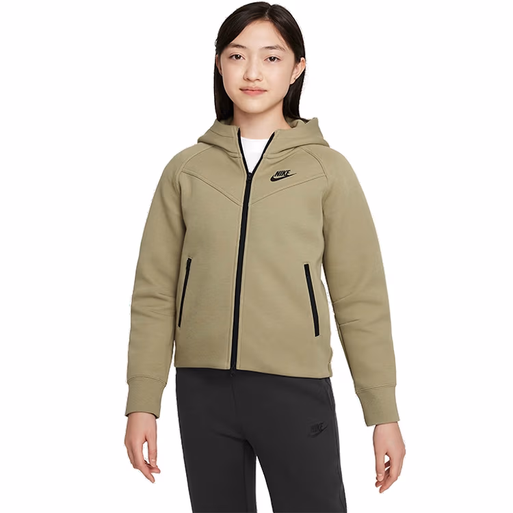 Толстовка Nike G NSW TCH FLC HD FZ LS