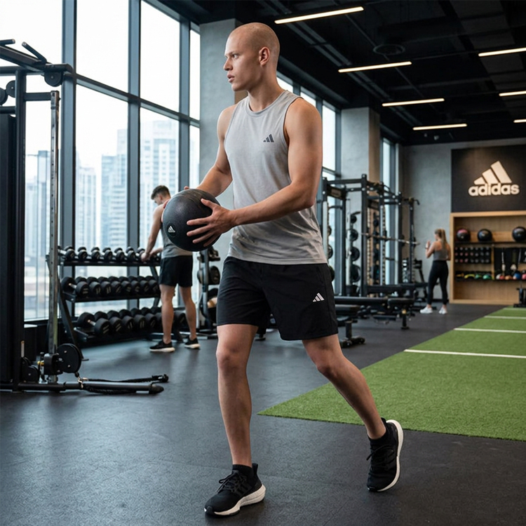 Sorti de bărbați Adidas TR-ES WV SHO S Negru photo 3