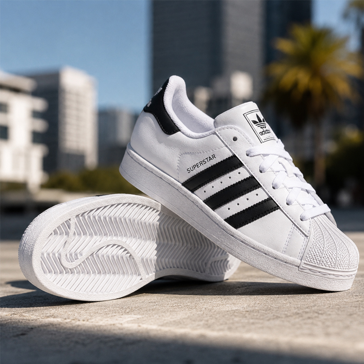 Кроссовки Adidas SUPERSTAR II J / Мужской / 35.5 / Белый photo 4