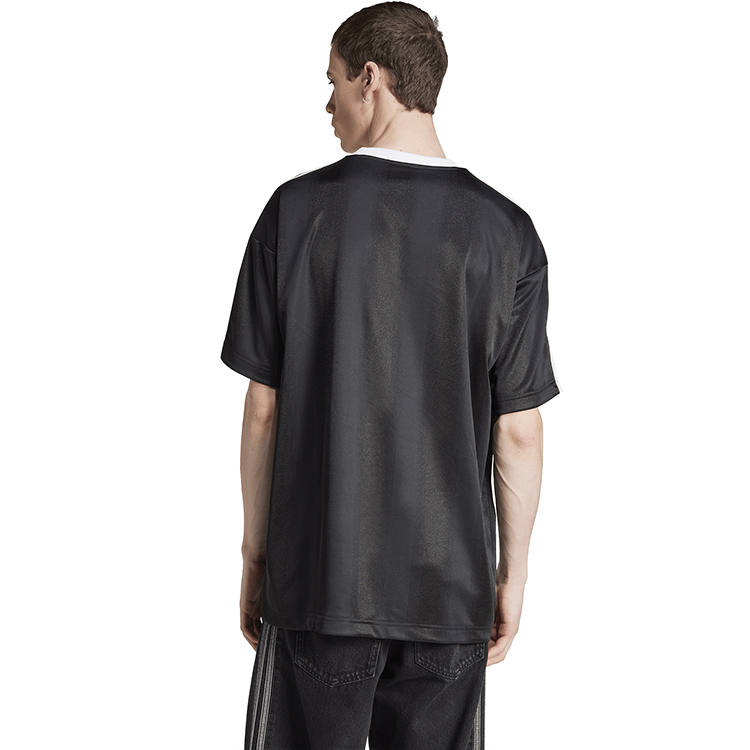 Tricou bărbătesc Adidas JACQUARD JERSEY XS Negru photo 3