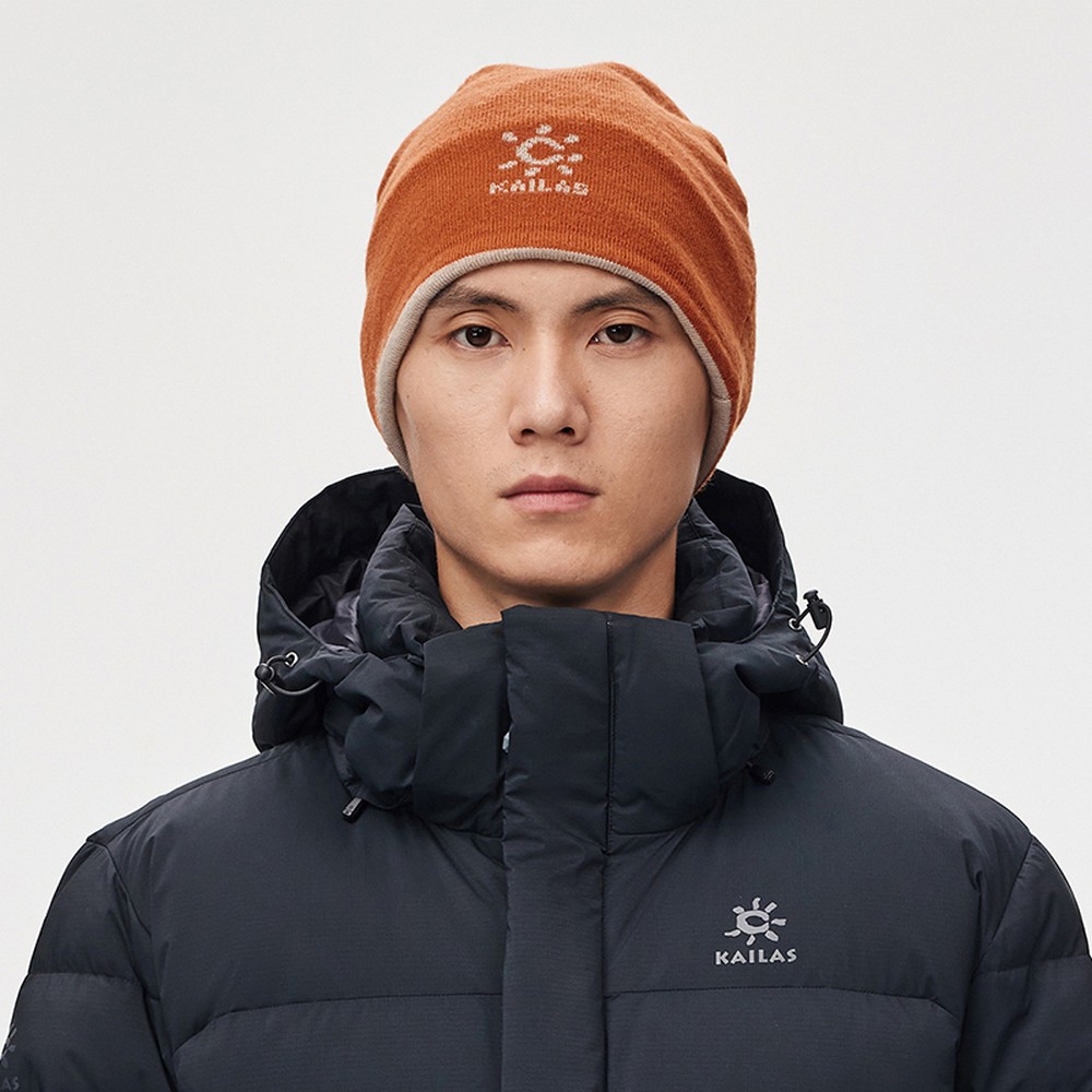 Шапка Kailas Wool Reversible Beanie Hat One size Коричневый photo 4