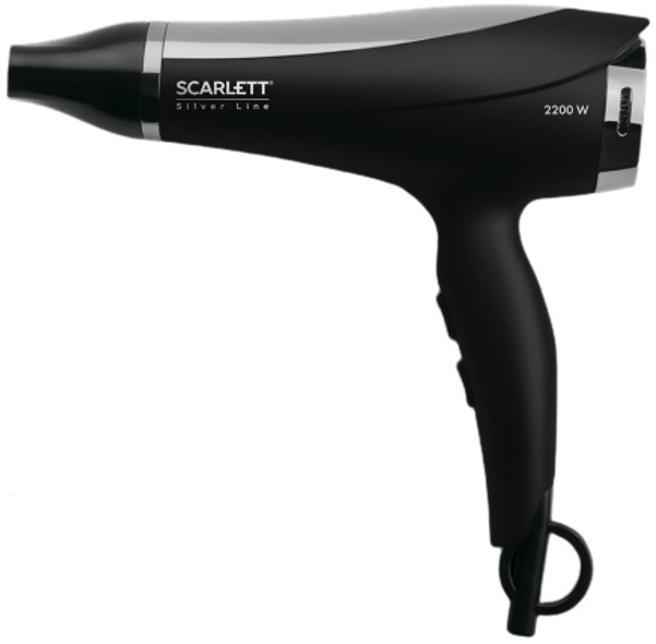 Uscator de par Scarlett SCHD70I76 2200W Negru photo 1