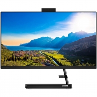 All-in-One PC - 23.8" Lenovo IdeaCentre 3 24ALC6, 23.8 FHD IPS, AMD Ryzen™ 3 5300U, 8GB (2x4) DDR4 RAM, 256GB SSD PCIe NVMe, AMD Radeon™ Graphics, no ODD, HD Cam, LAN, WiFi 11ax 2x2+BT 5.0, Wireless KB&MS, DOS, Black, 6.8 kg. thumbnav 1