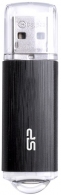 16GB USB3.2 Silicon Power Blaze B02 Black, Strap-hole Design with cap to protect USB connector (Read 45 MByte/s, Write 20 MByte/s) thumbnav 1