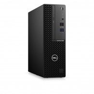 DELL OptiPlex 3080 SFF lntel® Core® i3-10105, 8GB (1X8GB) DDR4, M.2 256GB PCIe NVMe SSD, Intel Integrated Graphics, TPM, 200W PSU (80Plus Bronze), 8xDVD+/-RW, USB mouse MS116 , USB KB216, Win10Pro, 3Y Warranty, Black. thumbnav 1