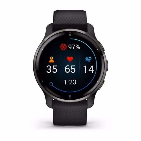 Garmin Venu 2 Plus, Black / Slate 