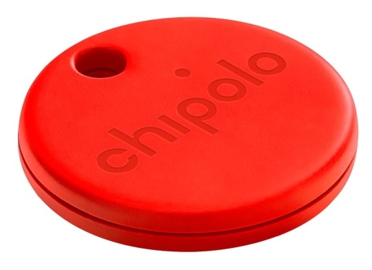 CHIPOLO ONE, 1Pack, Red (For keys / backpack / bag, Use the Chipolo app to ring your misplaced item or double click on Chipolo to find your phone, Louder sound, Longer battery life - Up to 2 years of finding power, Replaceable battery, Water resistant) photo 1