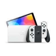 Portable Game Console  Nintendo Switch OLED Model, 64GB, White, 7