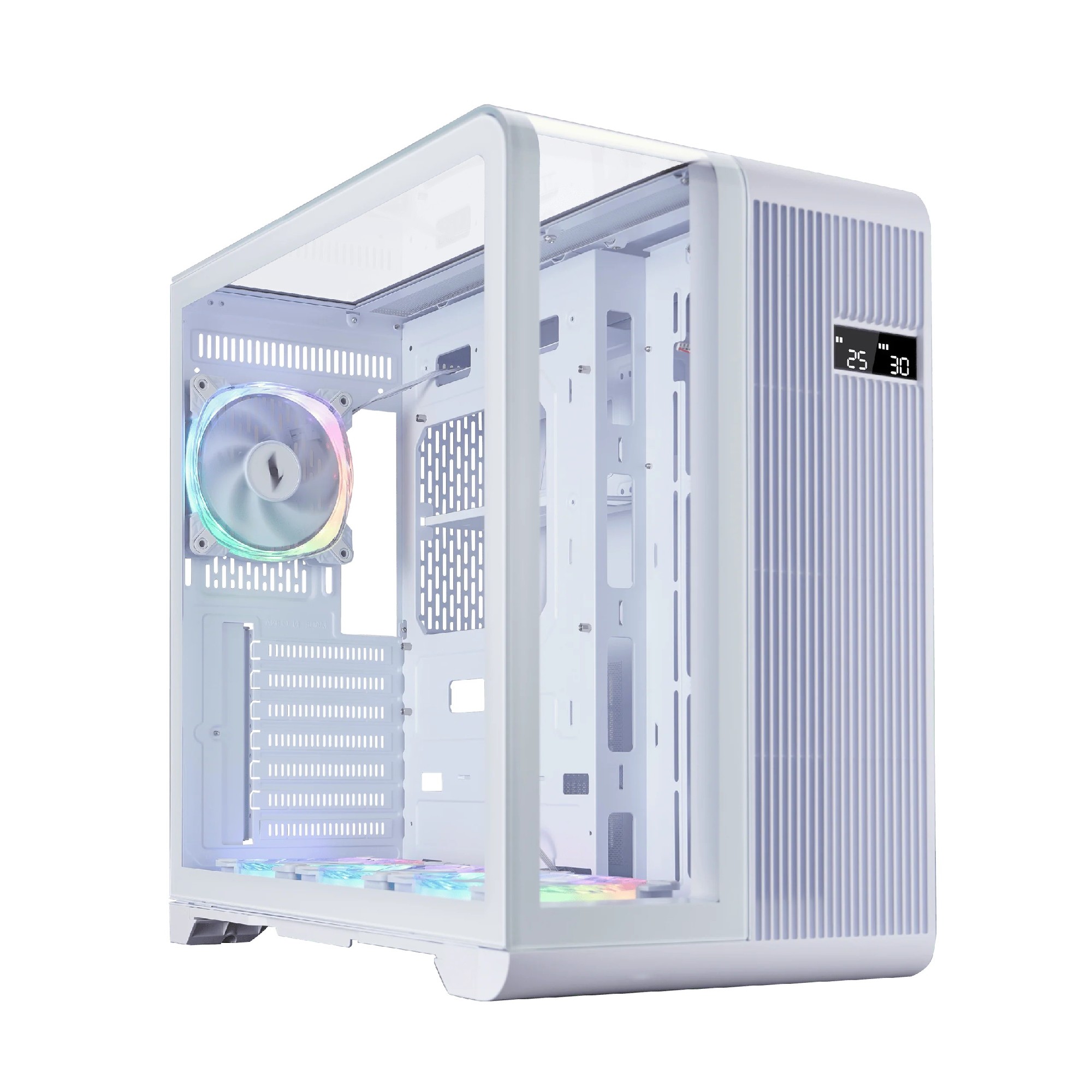 Carcasa 1STPLAYER RT7 / no PSU / Side-Window / 4x120mm / ATX / White photo 1