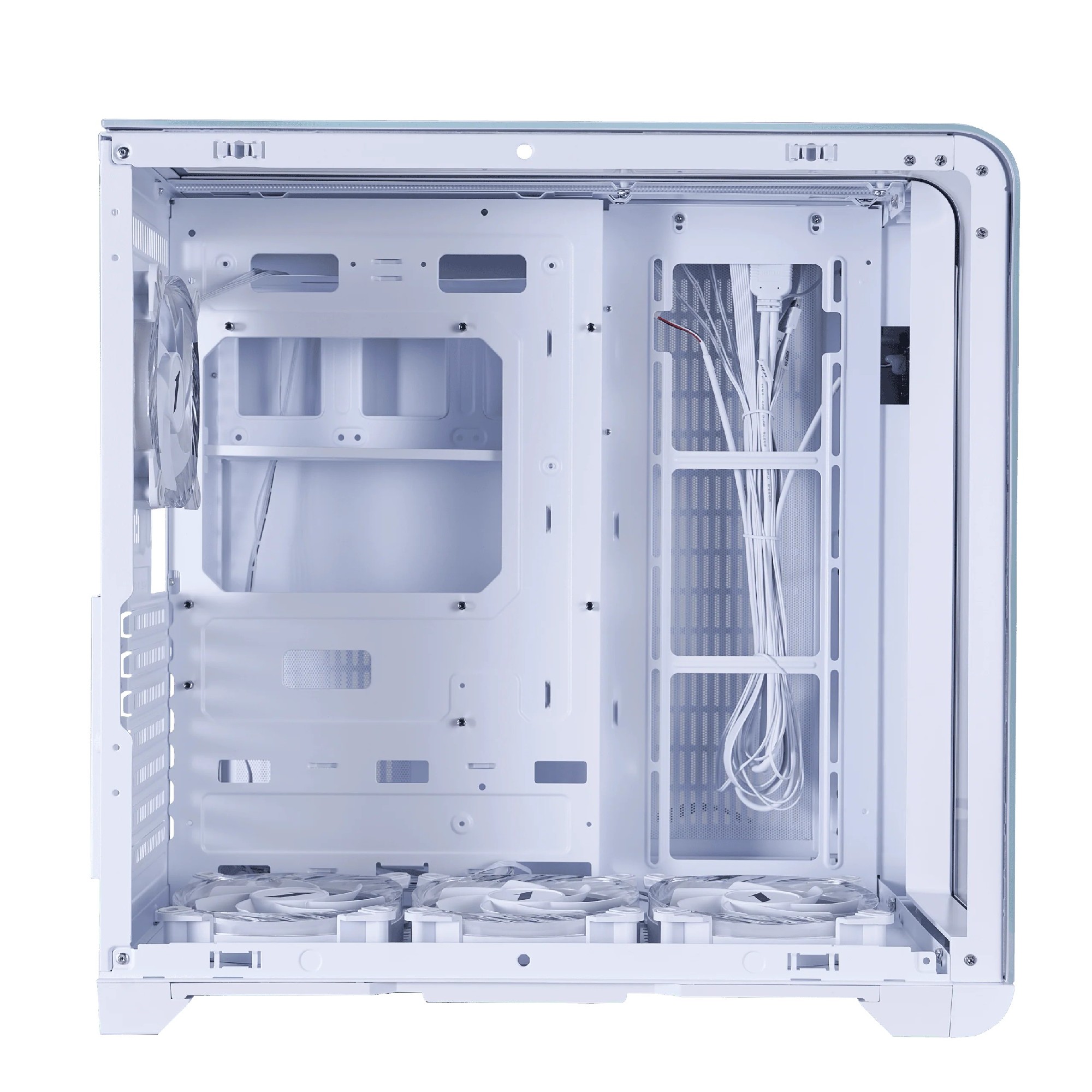 Carcasa 1STPLAYER RT7 / no PSU / Side-Window / 4x120mm / ATX / White photo 7