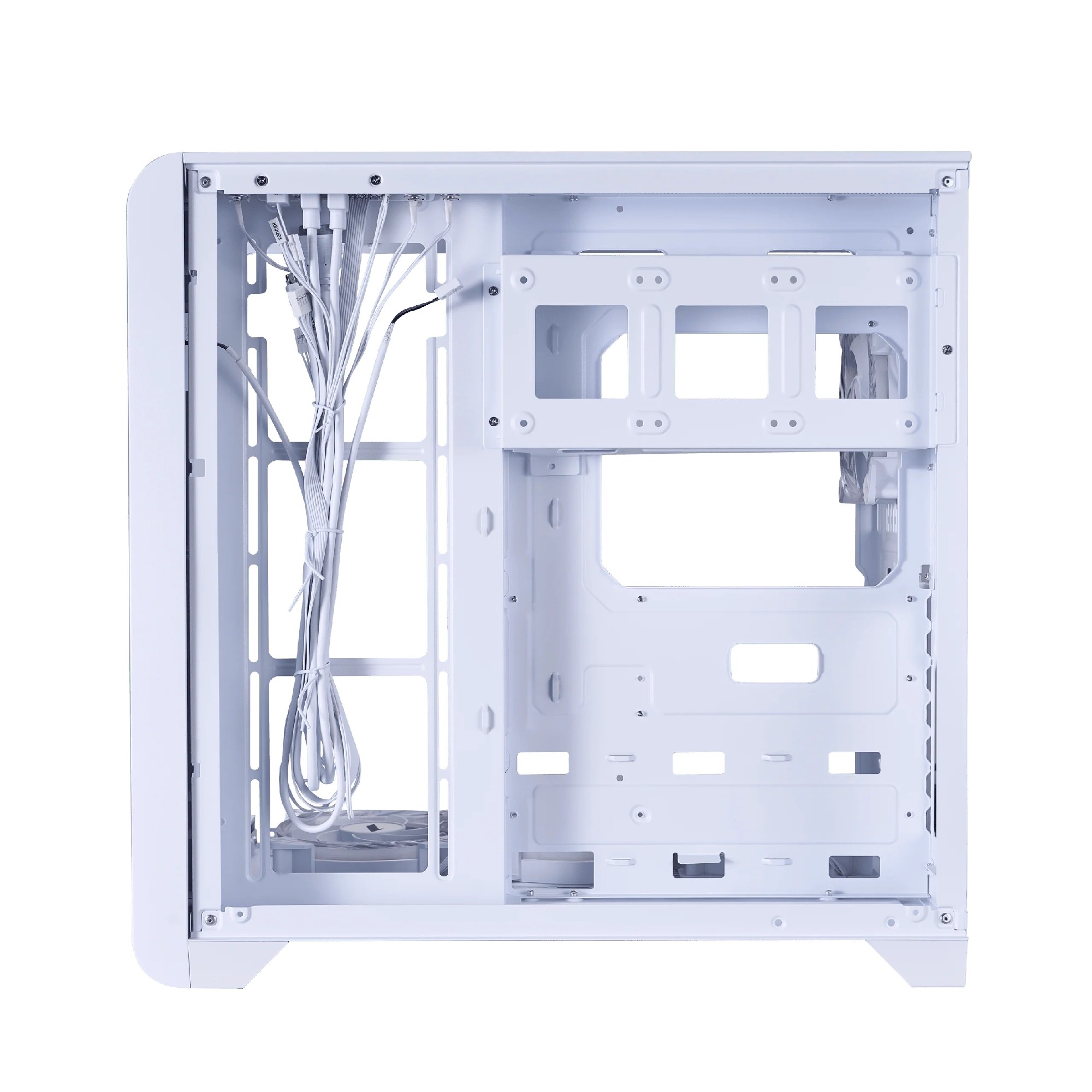 Carcasa 1STPLAYER RT7 / no PSU / Side-Window / 4x120mm / ATX / White photo 8