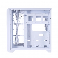 Carcasa 1STPLAYER RT7 / no PSU / Side-Window / 4x120mm / ATX / White thumbnav 8