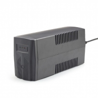 UPS EnerGenie EG-UPS-B650 / 650VA / 390W / 2 x Schuko sockets / Black thumbnav 1