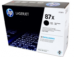 HP 87X (CF287X) High Yield Black LaserJet Toner Cartridge,  for HP M506dn, M506x, M527dn, M527f, M527c; M501dn, M501n,18000 p. thumbnav 3