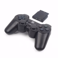 Gembird JPD-WDV-01  2.4 GHz Wireless dual vibration gamepad, 12 action buttons, 2 sticks and 4-way D-pad,, Black