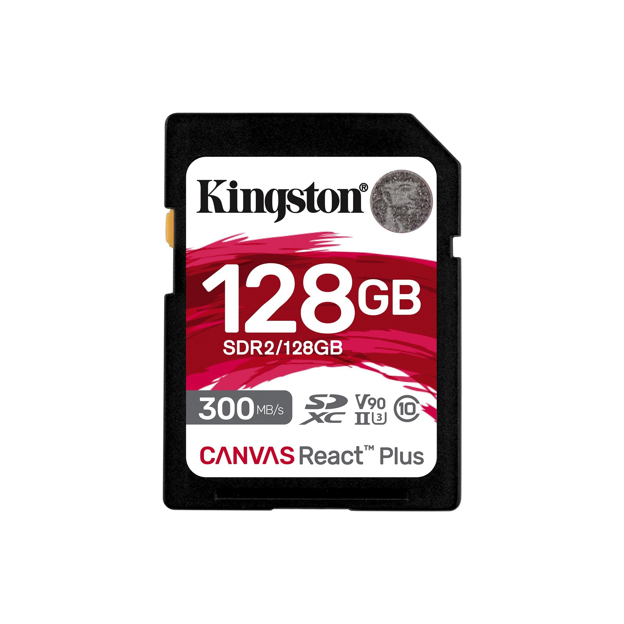 Карта памяти SD 128GB V90 Kingston Canvas React Plus, 300MB/s, UHS-II photo 1