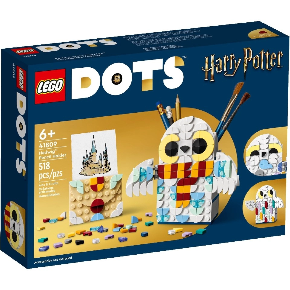 LEGO DOTS 41809 Подставка для карандашей Сова Букля