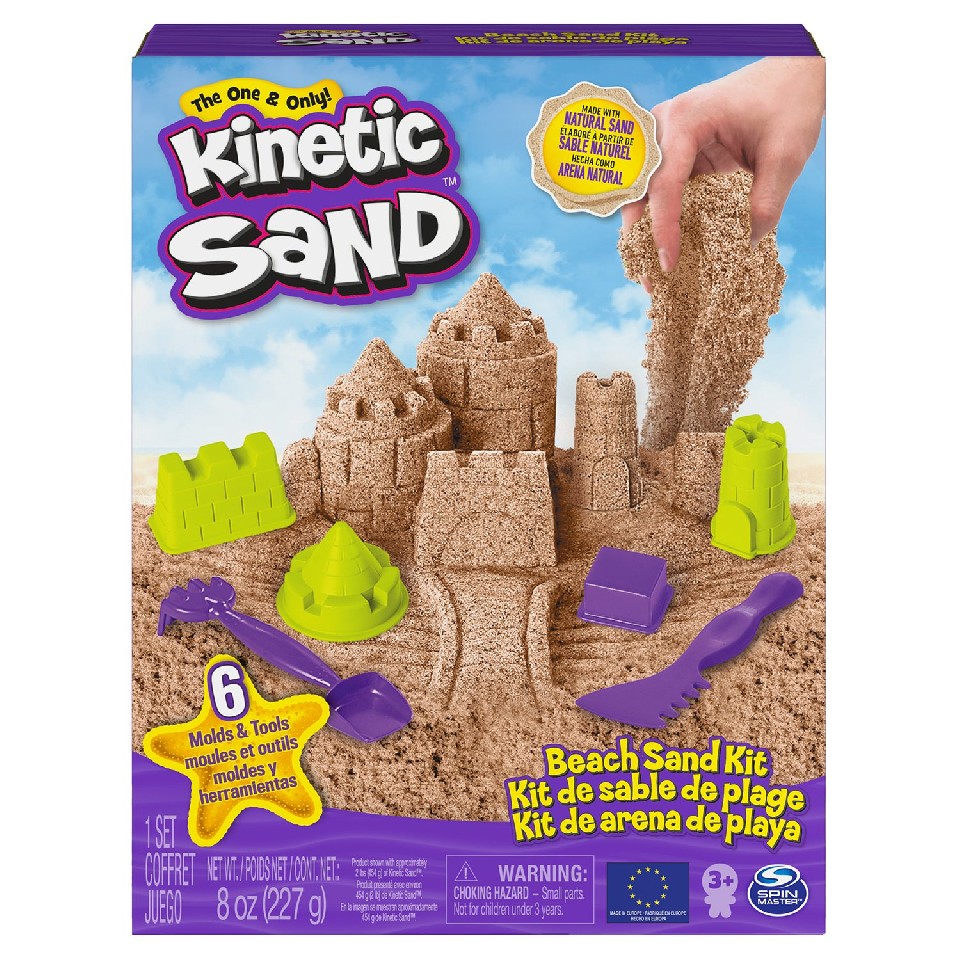 Spin Master 6059406 Kinetic Sand Beach Kit photo 1
