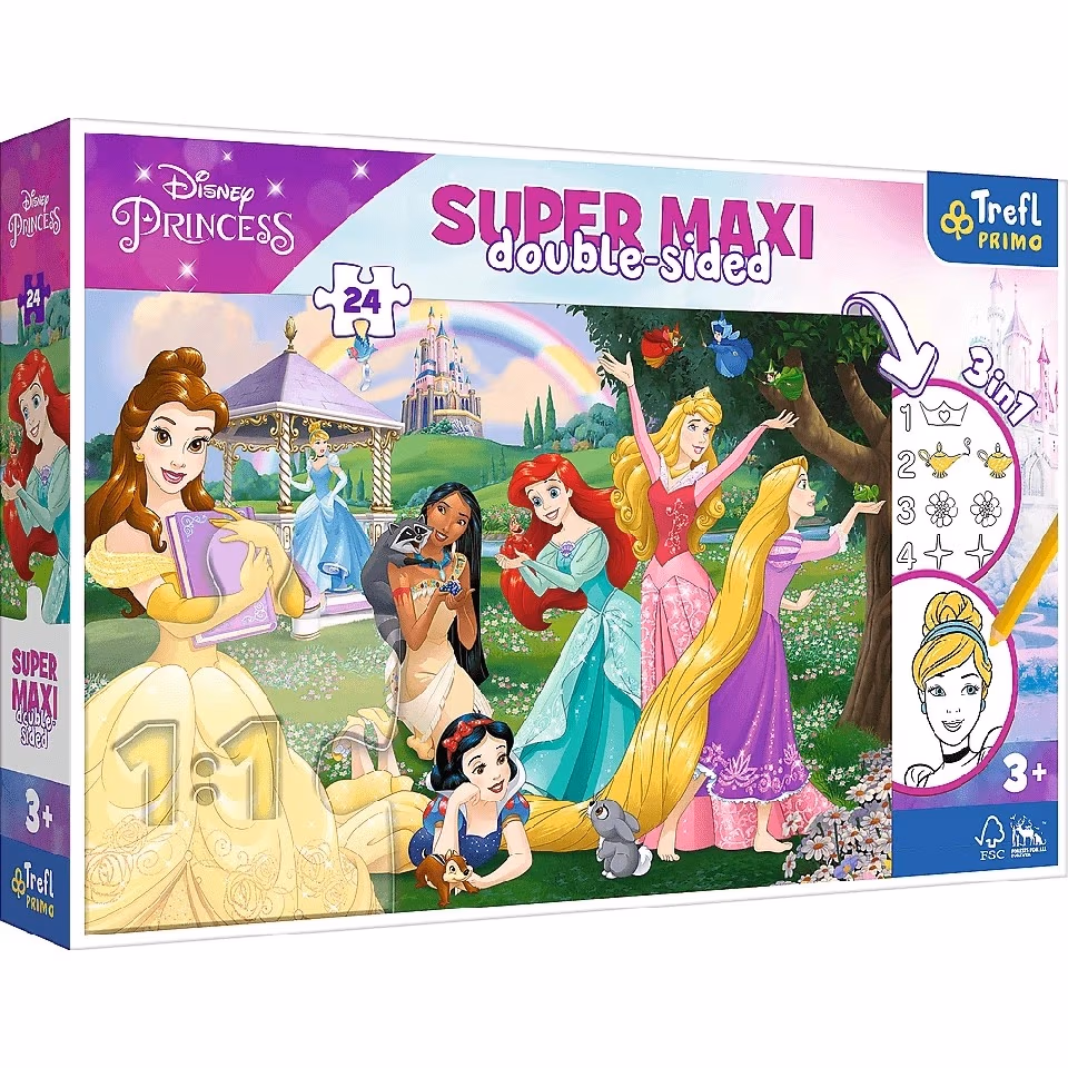 Trefl 41008 Puzzles 24 Super Maxi Disney 