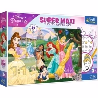 Trefl 41008 Puzzles 24 Super Maxi Disney