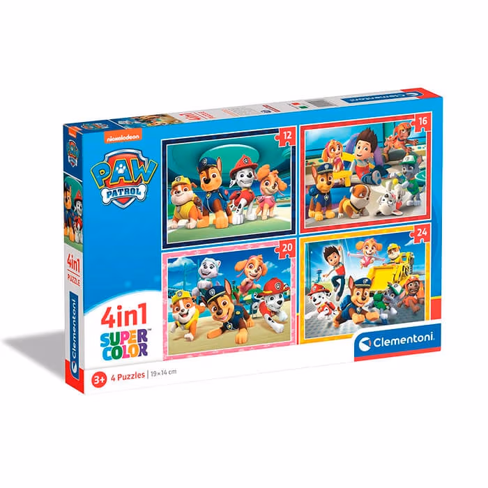 Puzzle 4in1 Cl PawPatrol 21513 