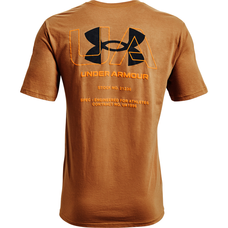 Футболка мужская Under Armour UA ENGINEERED SYMBOL SS L Коричневый photo 2