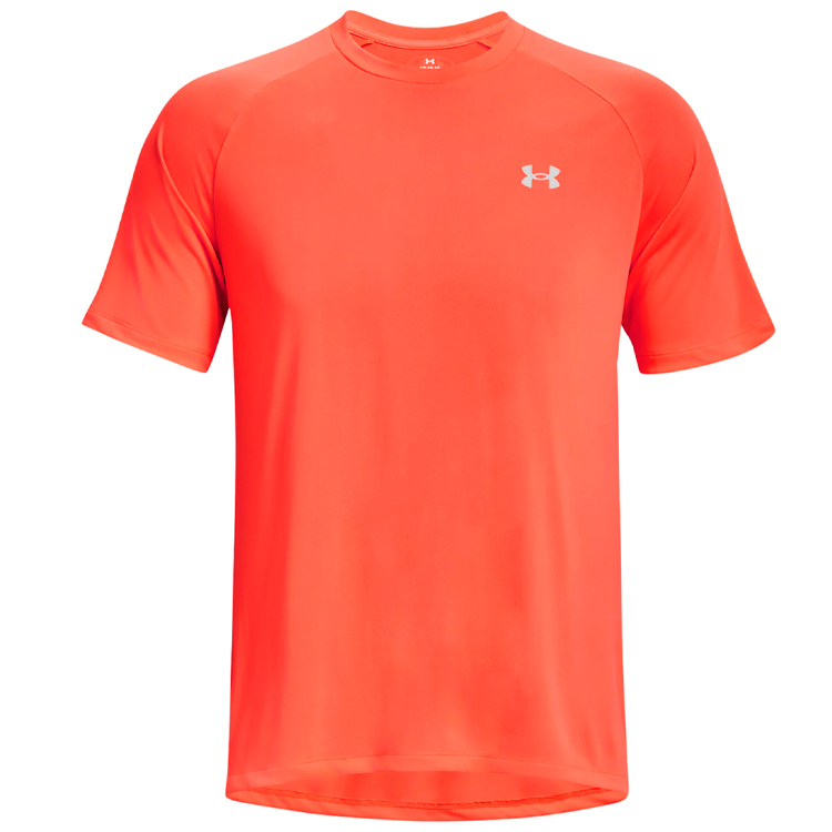 Tricou bărbătesc Under Armour UA Tech Reflective SS XL Oranj photo 2