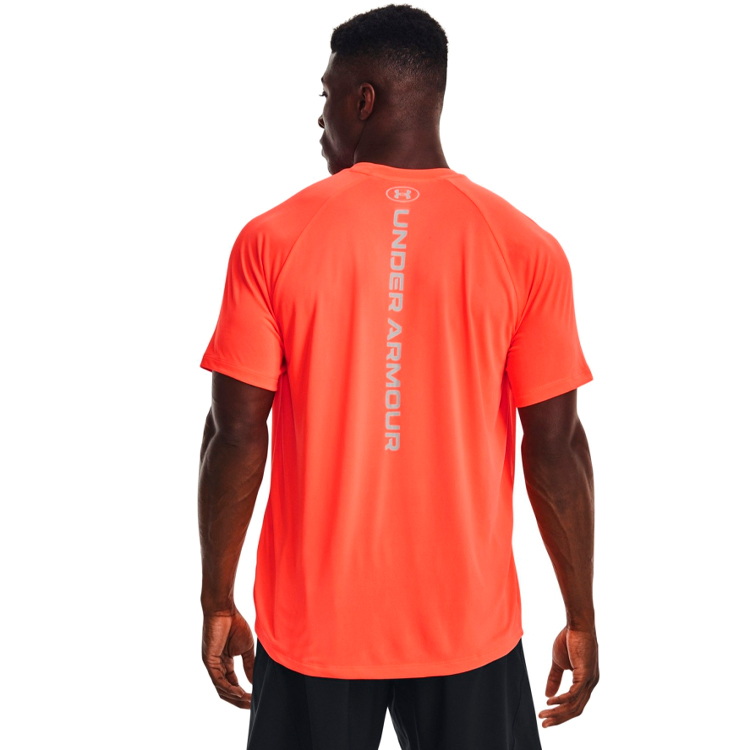 Tricou bărbătesc Under Armour UA Tech Reflective SS XL Oranj photo 3