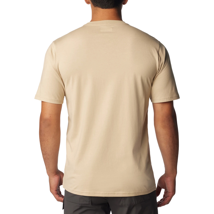 Футболка мужская Columbia CSC Basic Logo Tee S Бежевый photo 3