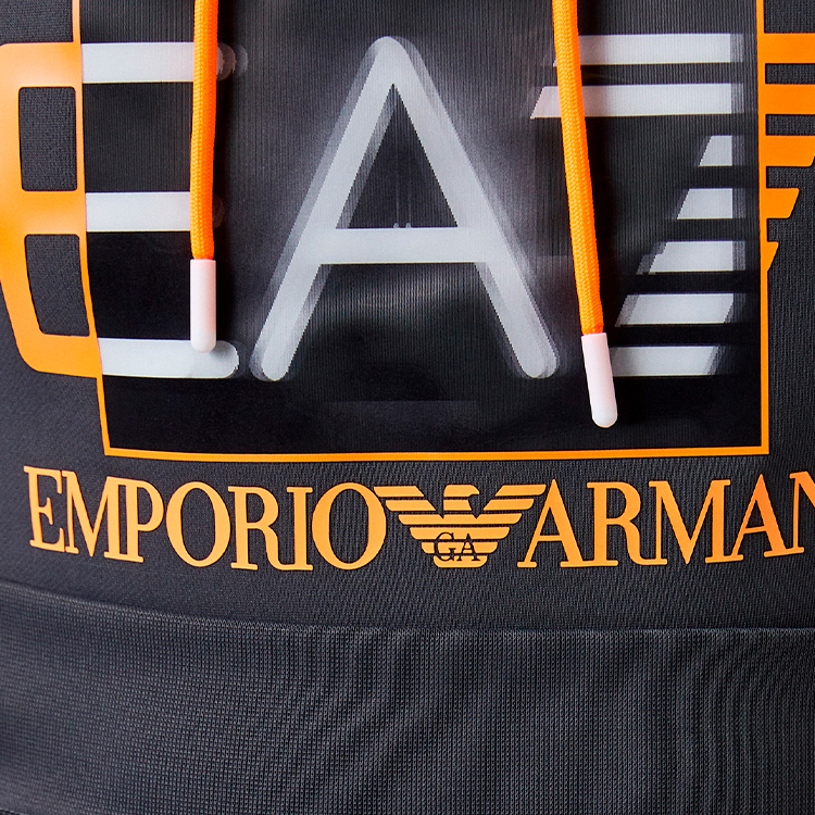 Hanorac pt bărbați EA7 EMPORIO ARMANI SWEATSHIRT S Gri photo 2
