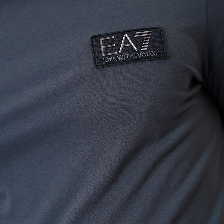 Tricou bărbătesc EA7 EMPORIO ARMANI T-SHIRT S Gri photo 4