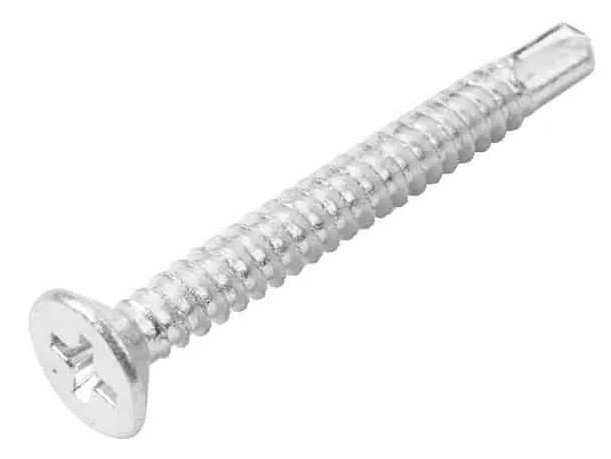 Surub pentru metal cu burghiu 4.2х25mm zincat (500buc) Tolsen photo 1
