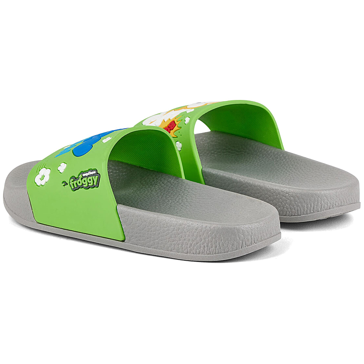 Шлепанцы COQUI Slippers RUKI / см / Серый/Зеленый photo 4