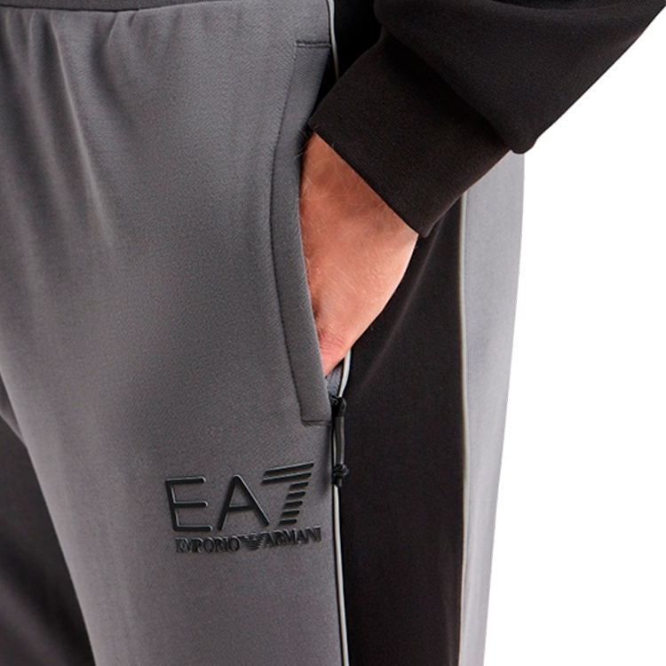 Брюки EA7 EMPORIO ARMANI TROUSER S Серый Мужской photo 2