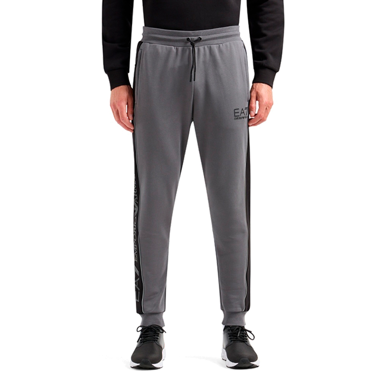 Брюки EA7 EMPORIO ARMANI TROUSER S Серый Мужской photo 3
